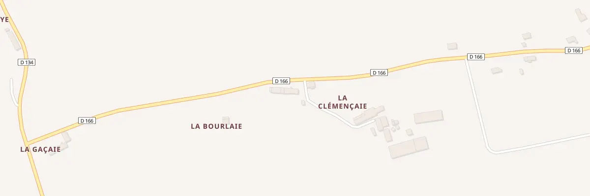 Plan du 5023 La Clémençaie à Réminiac
