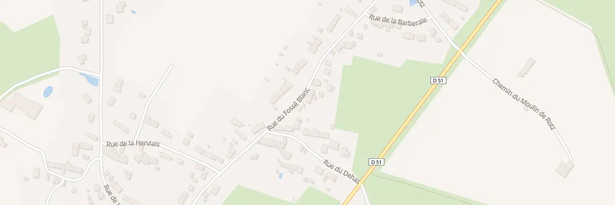 Plan du 79 Rue du Fossé Blanc à La Chapelle-des-Marais