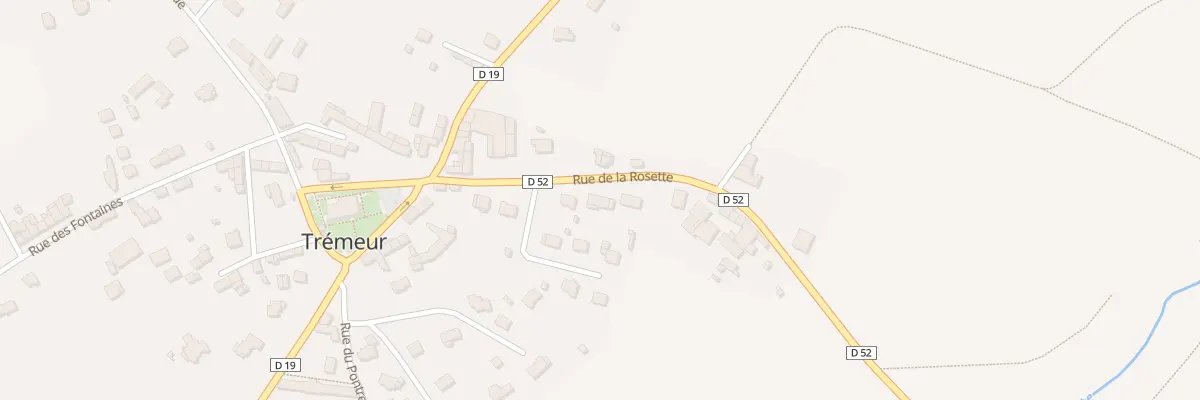 Plan du 8 Rue de la Rosette à Trémeur