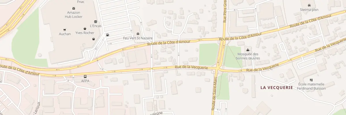 Plan du 108 Rue de la Vecquerie à Saint-Nazaire