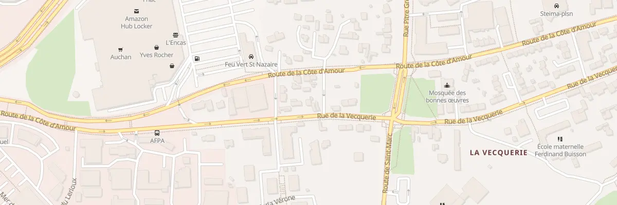 Plan du 110 Rue de la Vecquerie à Saint-Nazaire
