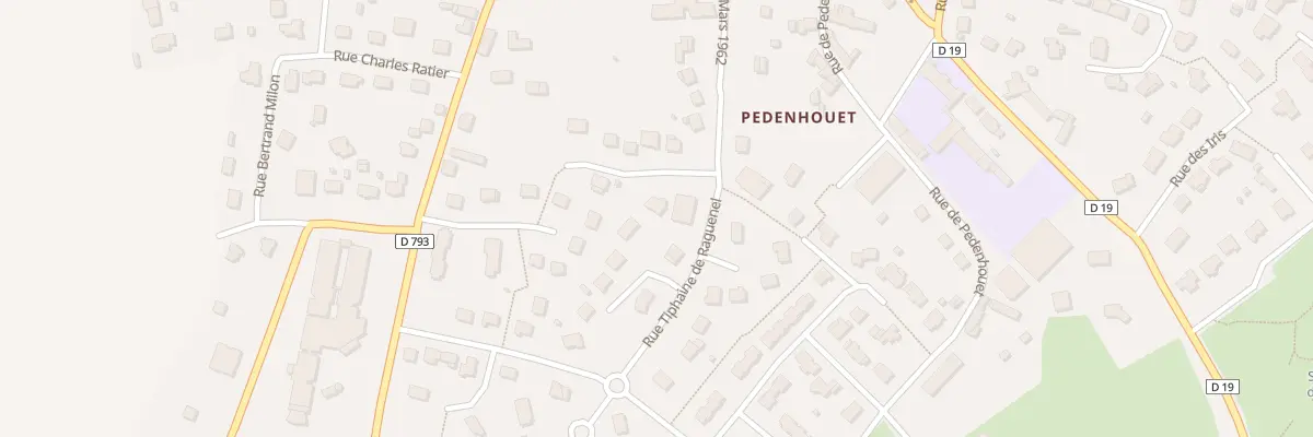 Plan du 6 Rue Tiphaine de Raguenel à Broons