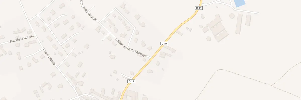 Plan du 1 Pas de l’Abbaye à Trémeur