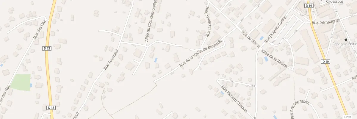 Plan du 9 Rue de la Vallée de Besnault à Saint-Cast-le-Guildo