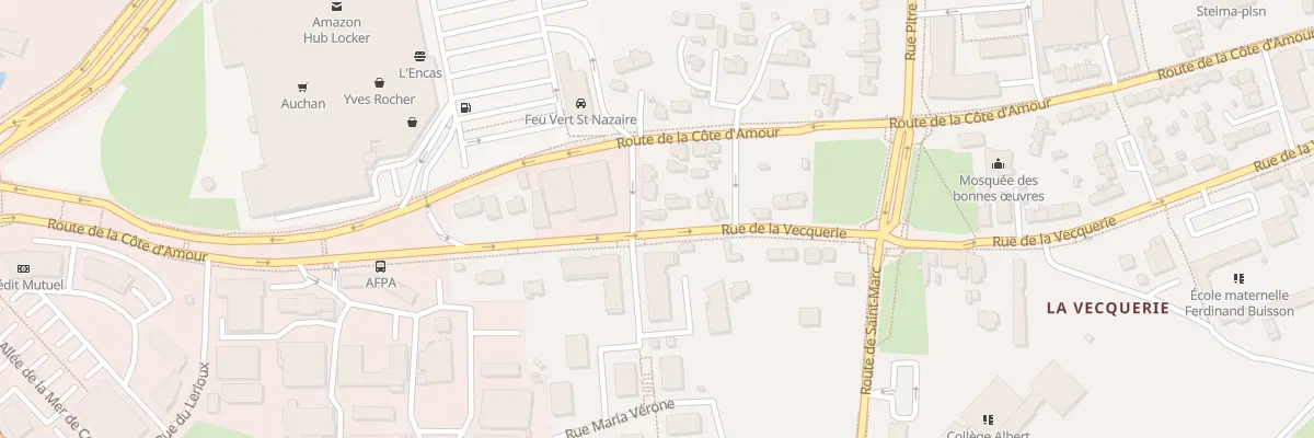 Plan du 114 Rue de la Vecquerie à Saint-Nazaire