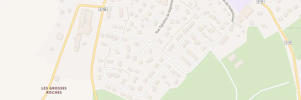 Plan du 17 Rue Tiphaine de Raguenel à Broons