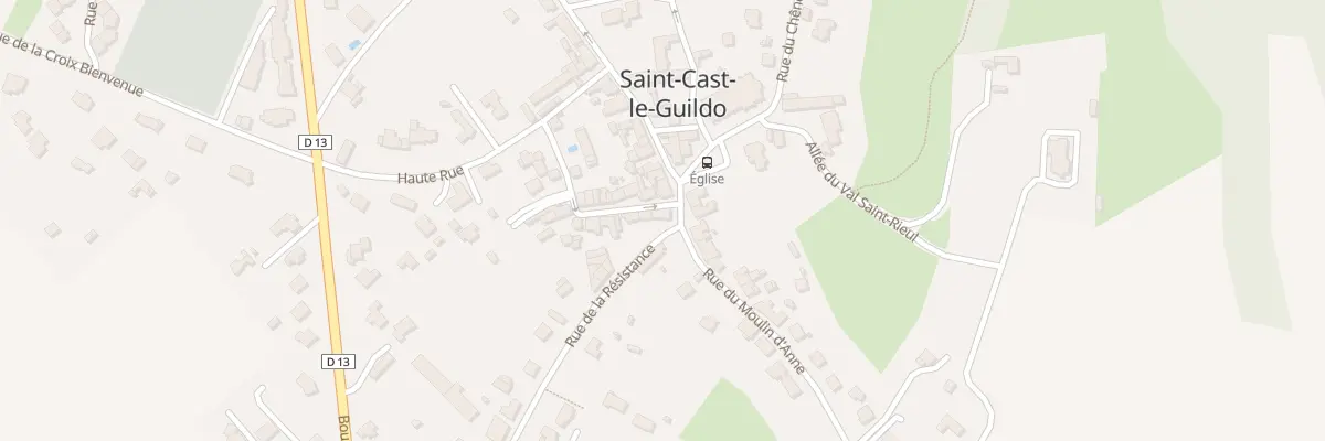 Plan du 49 Rue Riouts des Villes Audrains à Saint-Cast-le-Guildo
