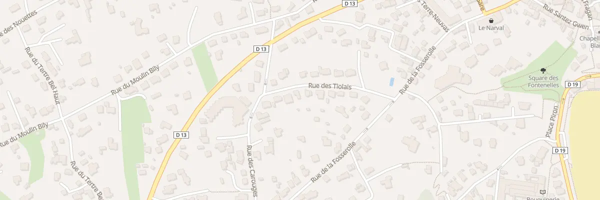Plan du 12 Rue des Tiolais à Saint-Cast-le-Guildo