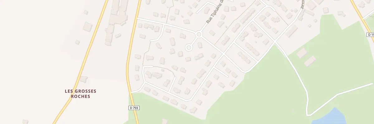 Plan du 23 Rue Tiphaine de Raguenel à Broons