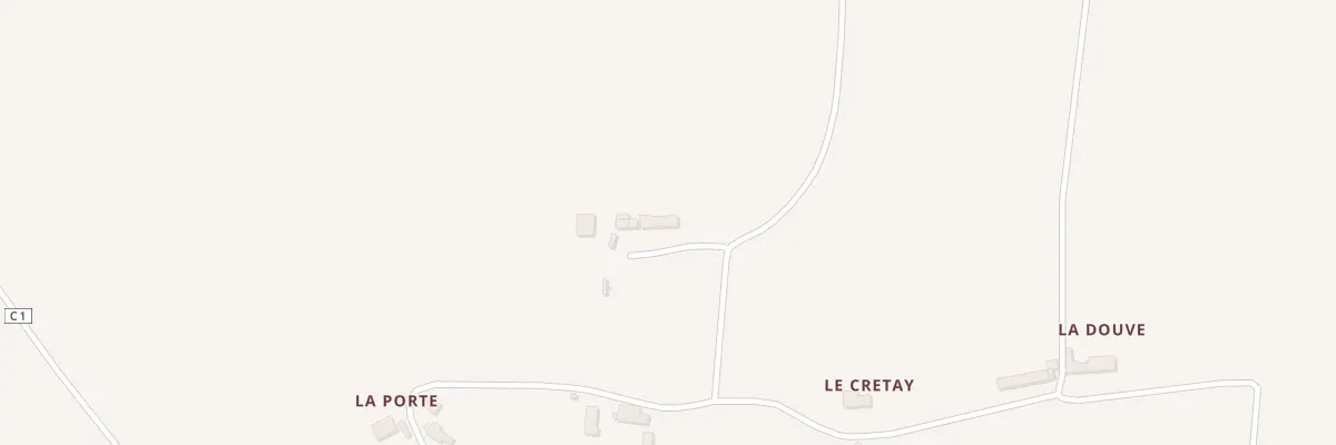 Plan du 15 Le Cretay à Loscouët-sur-Meu