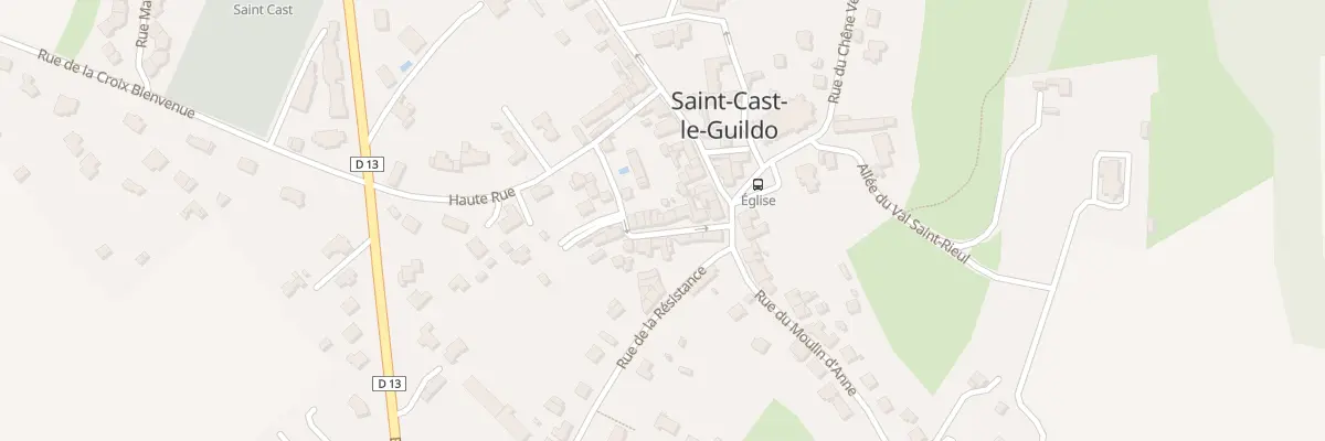 Plan du 7 Haute Rue à Saint-Cast-le-Guildo