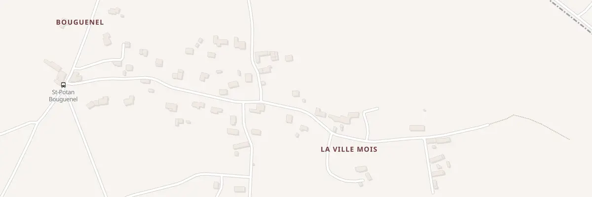 Plan du 5333 La Ville Mois à Saint-Pôtan
