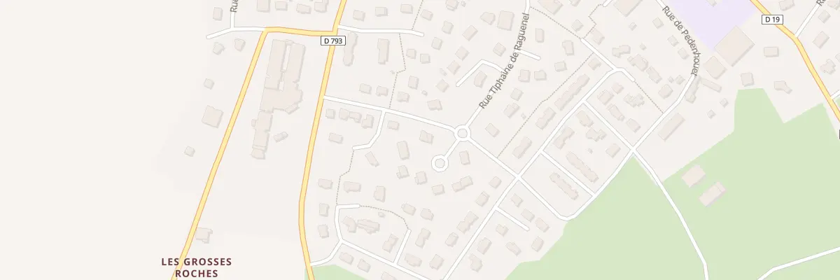 Plan du 31 Rue Tiphaine de Raguenel à Broons