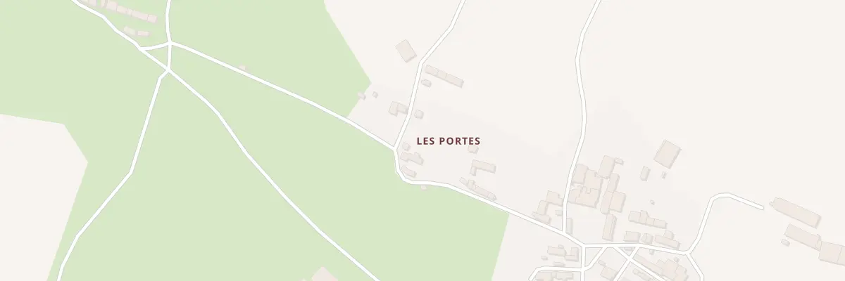 Plan du 3 Les Portes à Trémeur