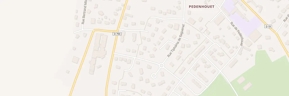 Plan du 22 Rue Tiphaine de Raguenel à Broons