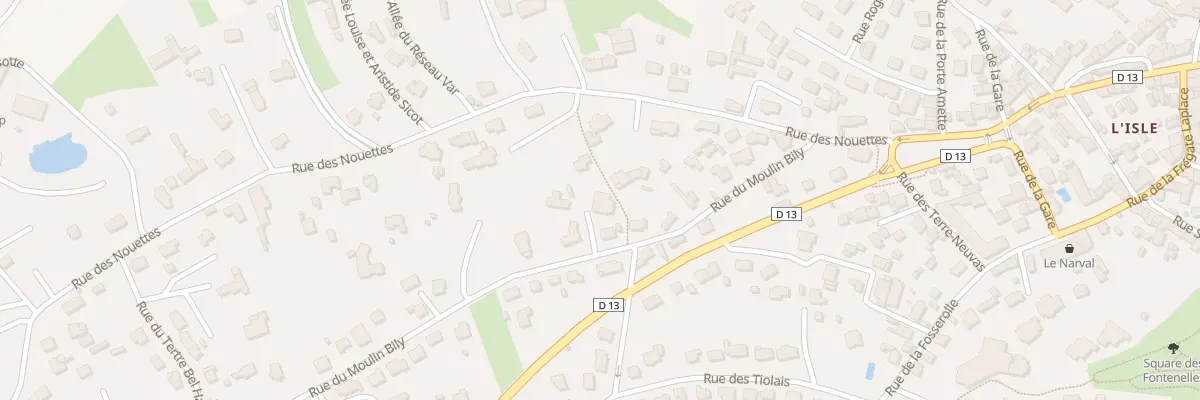 Plan du 21 Rue du Moulin Bily à Saint-Cast-le-Guildo