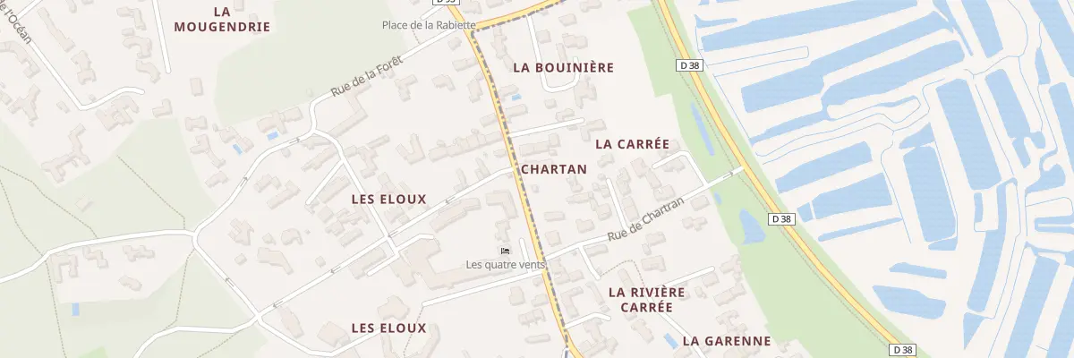 Plan du 100B Rue des Eloux à Saint-Révérend