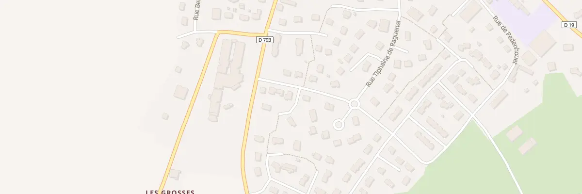Plan du 39 Rue Tiphaine de Raguenel à Broons