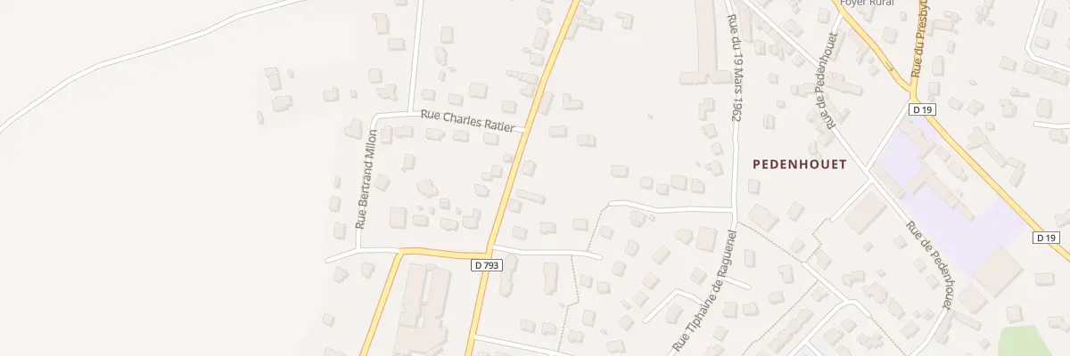 Plan du 29 Rue de Brondineuf à Broons