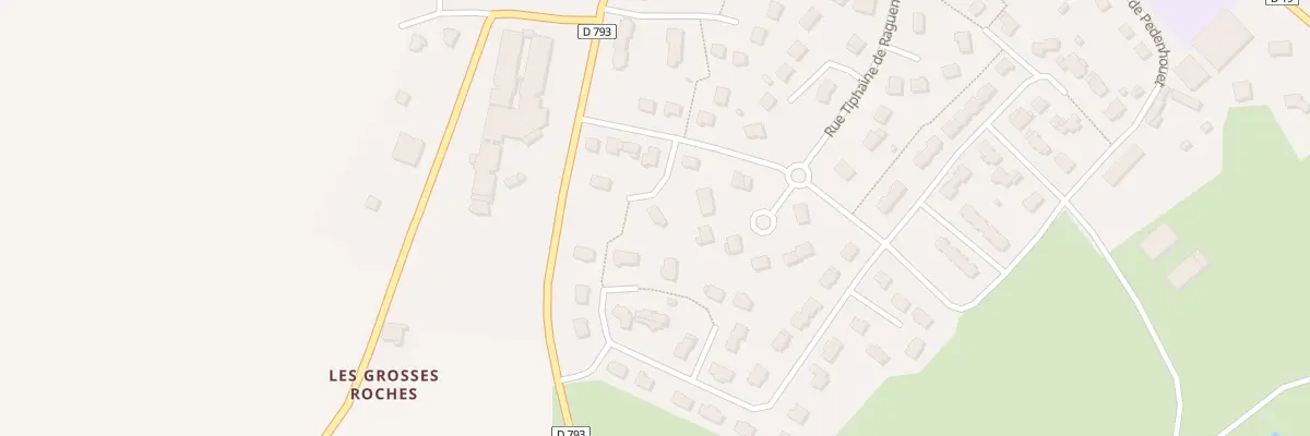 Plan du 35 Rue Tiphaine de Raguenel à Broons
