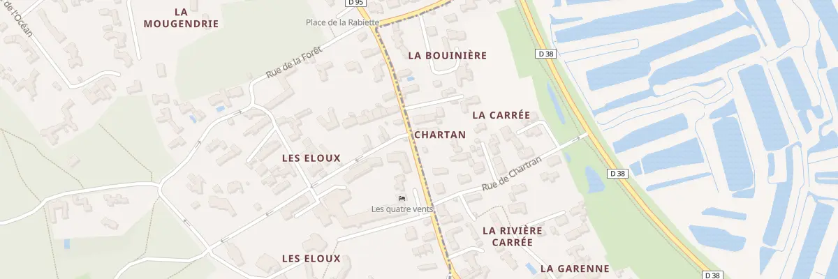 Plan du 102 Rue des Eloux à La Guérinière