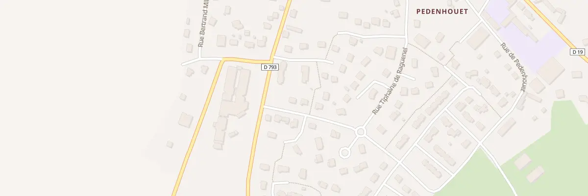 Plan du 26 Rue Tiphaine de Raguenel à Broons