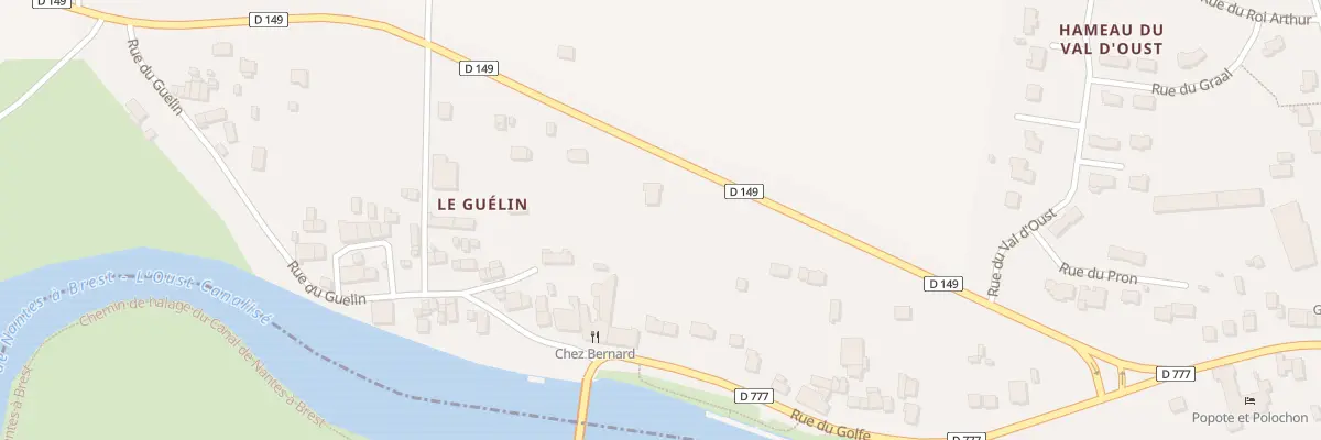 Plan du 21 Rue Anne de Bretagne à Saint-Martin-sur-Oust