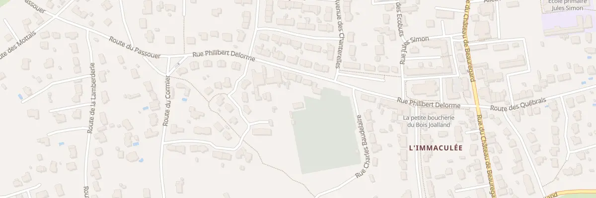 Plan du 31 Rue Philibert Delorme à Saint-Nazaire