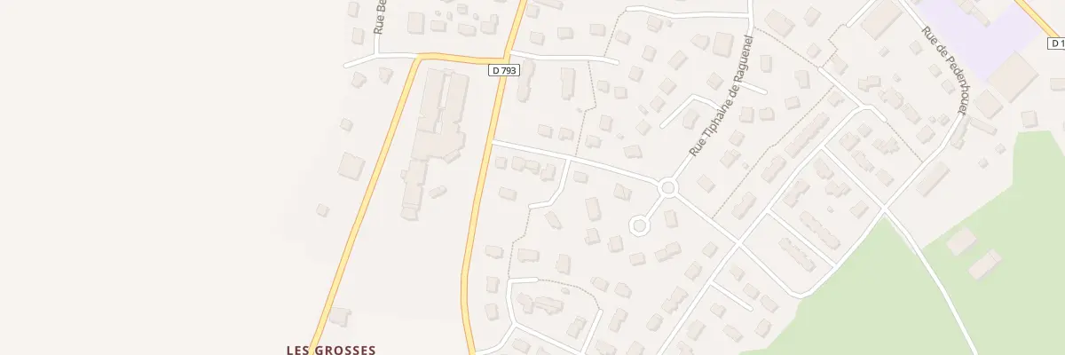 Plan du 41 Rue Tiphaine de Raguenel à Broons