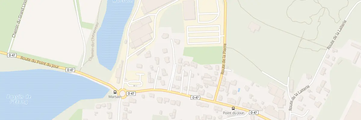 Plan du 38Q Rte du Point du Jour à Saint-Nazaire