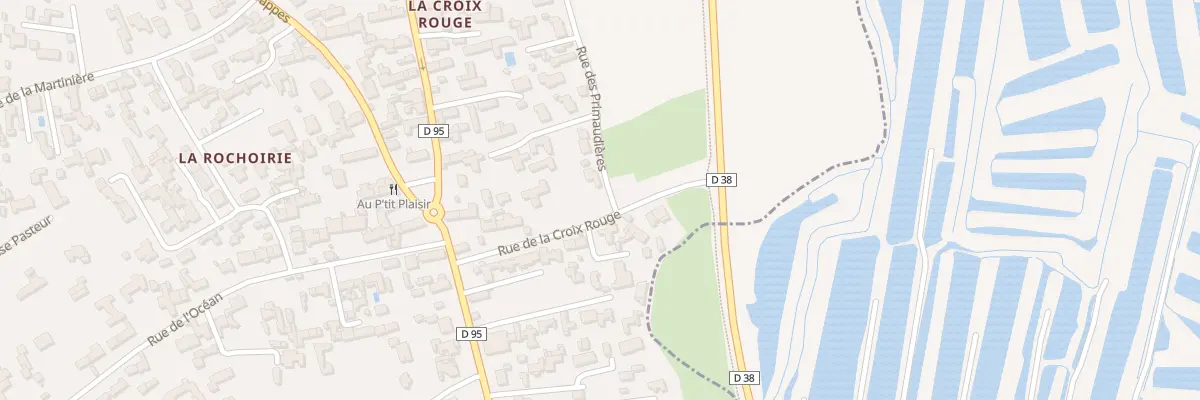 Plan du 76 Rue des Primaudières à L’Épine