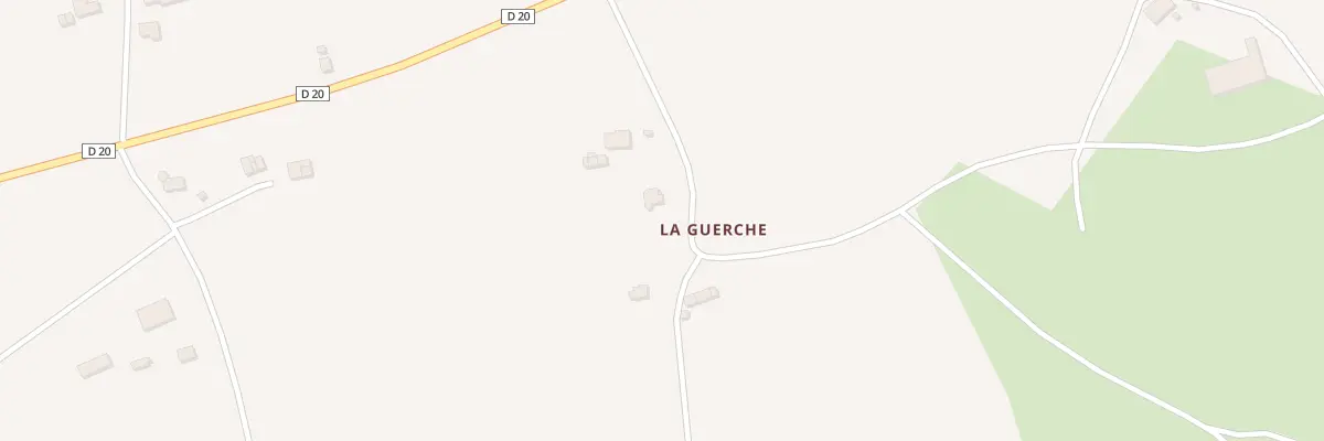 Plan du 5137 La Guerche à Béganne
