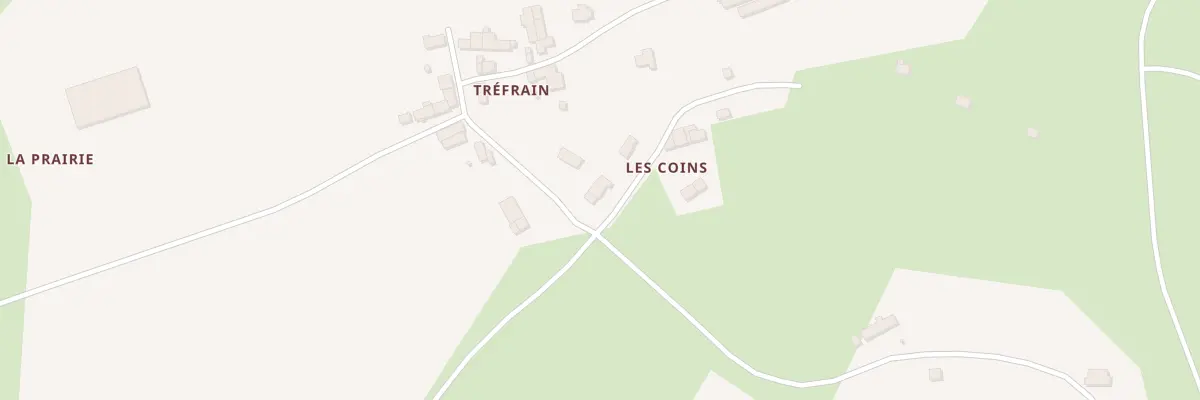 Plan du 5960 Tréfrain à Campénéac