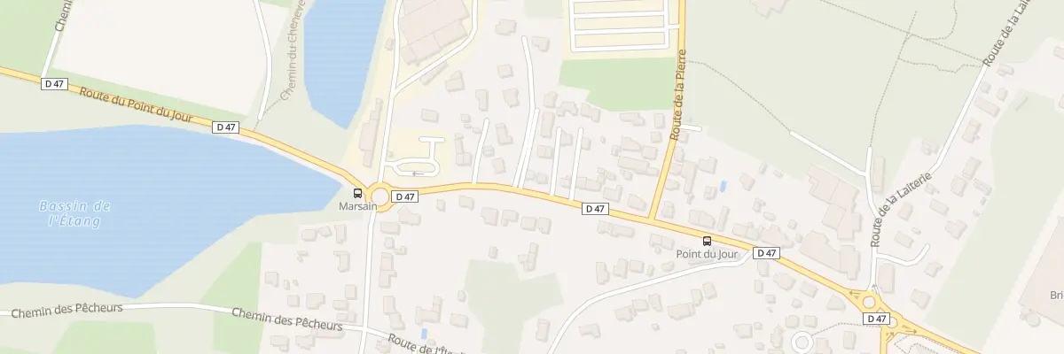 Plan du 36B Rte du Point du Jour à Saint-Nazaire
