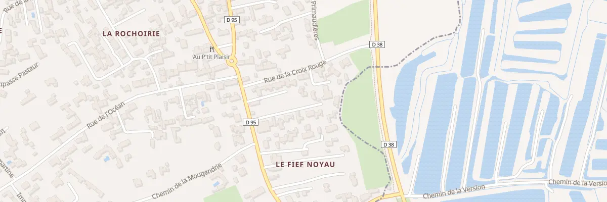Plan du 8 Rue de la Croix Rouge à L’Épine