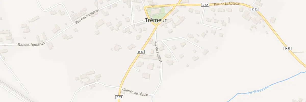 Plan du 2 Rue du Pontret à Trémeur
