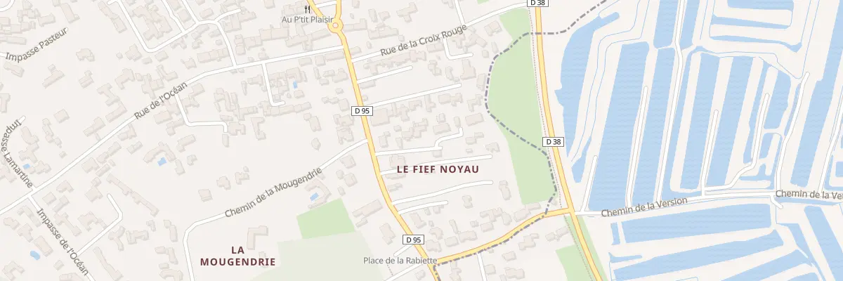 Plan du 5 All de la Rogère à L’Épine