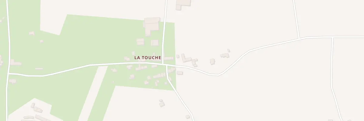 Plan du 5392A La Touche à Saint-Martin-sur-Oust