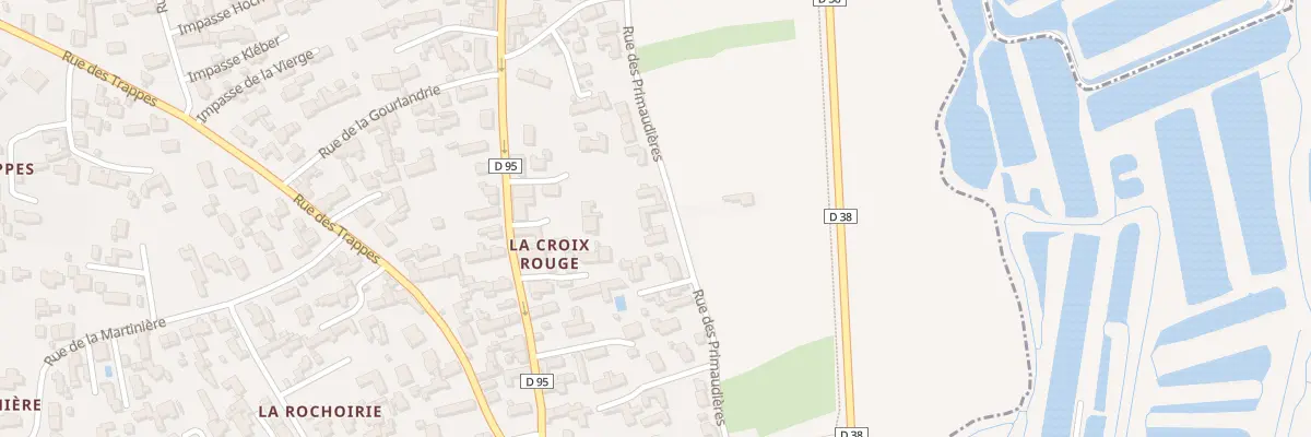 Plan du 42 Rue des Primaudières à L’Épine