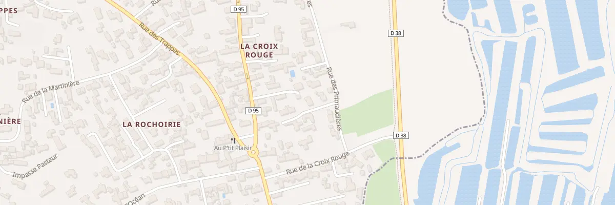 Plan du 70 Rue des Primaudières à L’Épine