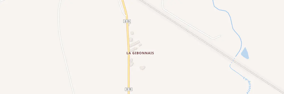Plan du 5 La Gibonnais à Trémeur