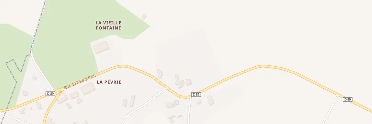 Plan du 5051 La Pévrie à Saint-Méloir-des-Bois