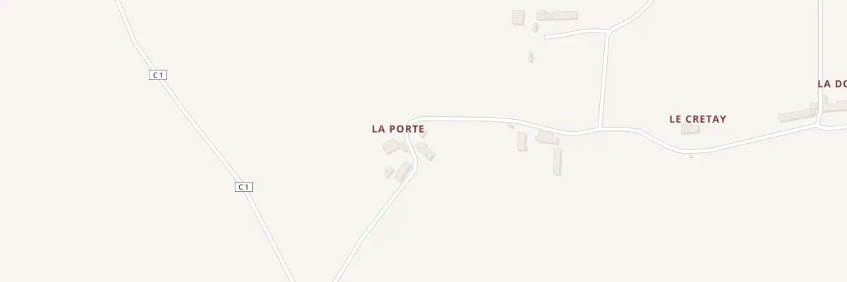 Plan du 9 La Porte à Loscouët-sur-Meu