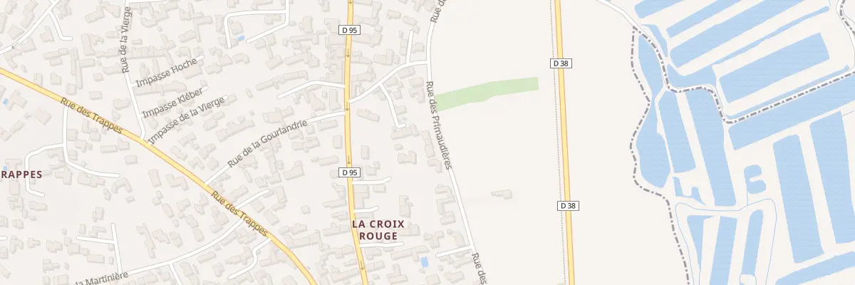 Plan du 30T Rue des Primaudières à L’Épine