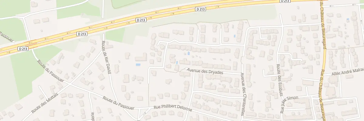 Plan du 24 Av des Dryades à Saint-Nazaire
