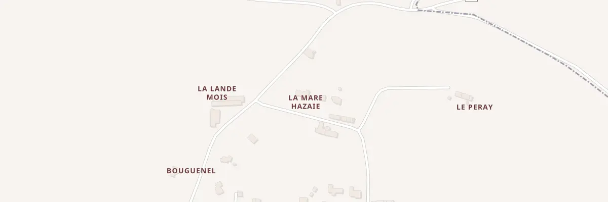 Plan du 5400F La Mare Hazaie à Saint-Pôtan