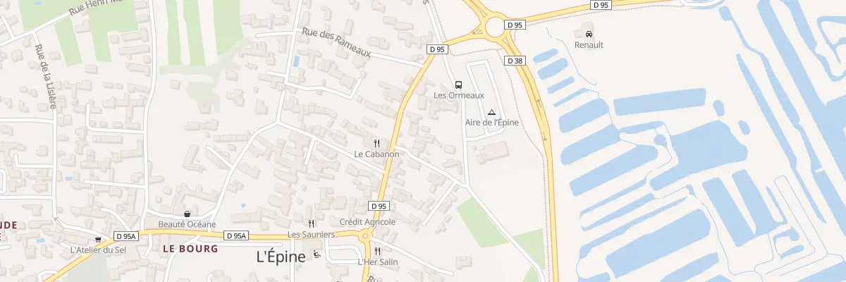 Plan du 9 Rue de l’Hôtel de ville à L’Épine