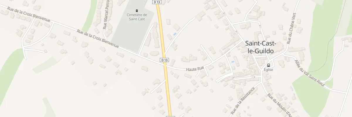 Plan du 31 Haute Rue à Saint-Cast-le-Guildo