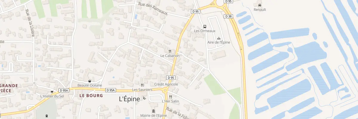 Plan du 11 Rue de l’Hôtel de ville à L’Épine