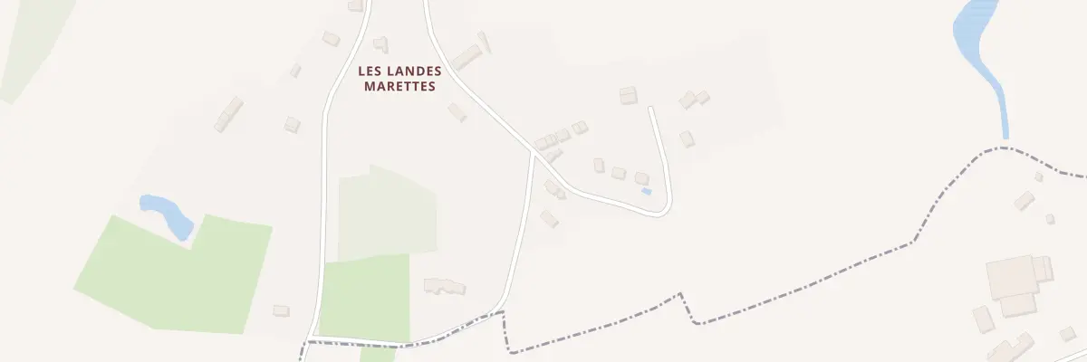 Plan du 4 Les Landes Marettes à Bourseul